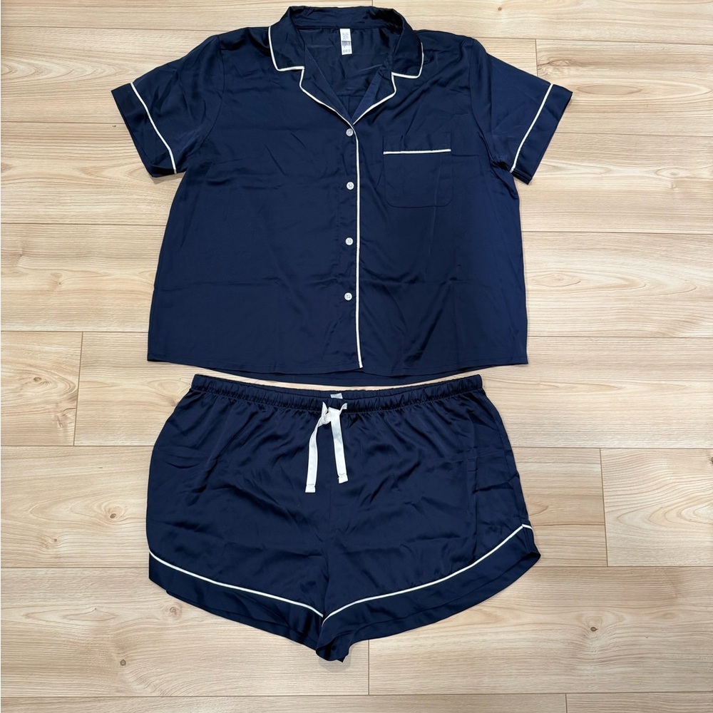 Stars Above Midnight Blue Women's Pajama Set